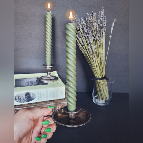 Set of vintage silver candlesticks ✨️ - Picture 1 of 3